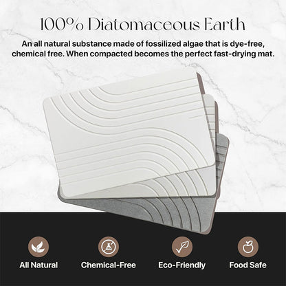 Bathroom Mat Hard Pad Diatomite Absorbent